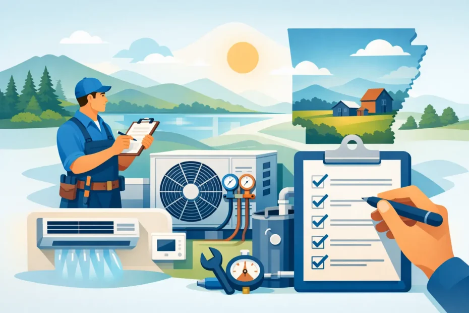 Best HVAC Maintenance Checklist for Arkansas