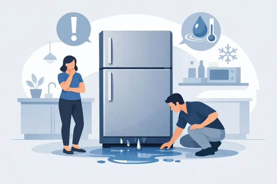 Why Is Refrigerator Leaking?