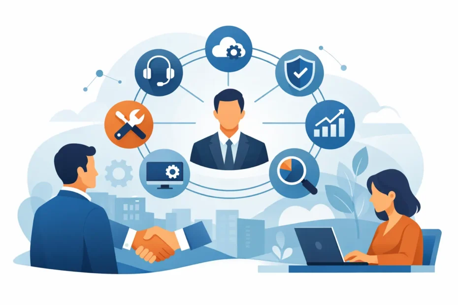 7 benefits of one service provider