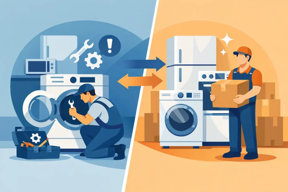Appliance Repair Versus Replacement