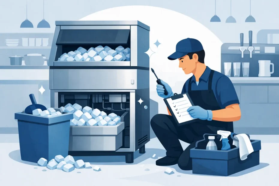 How to Maintain a Restaurant Ice Machine