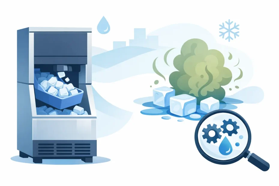 Why Ice Machine Smells and How to Fix It