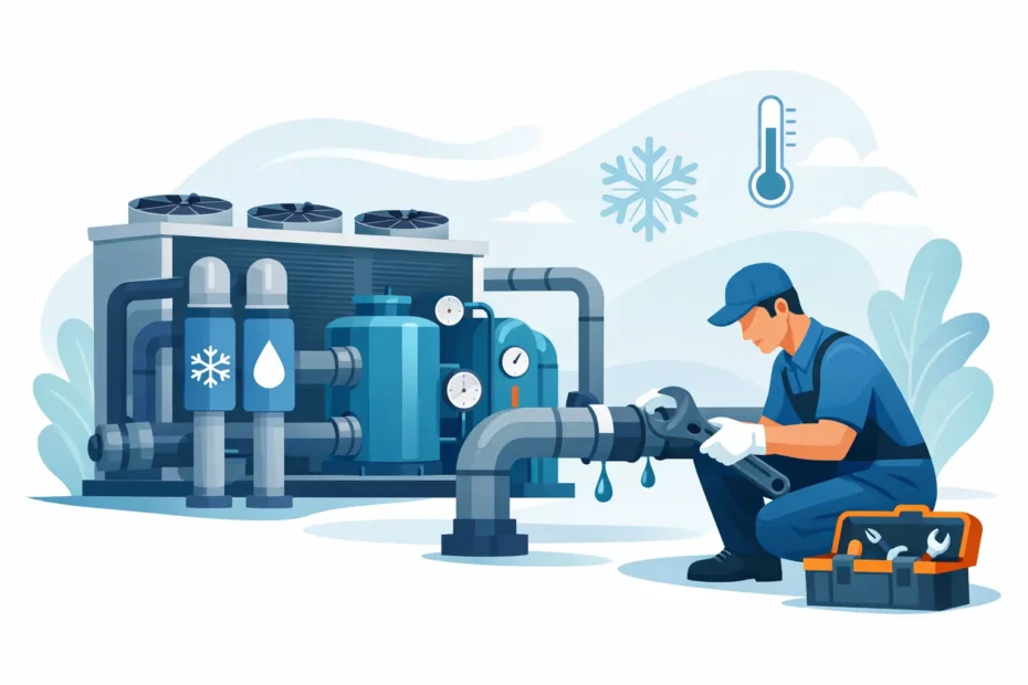 Glycol System Repair for Reliable Cooling
