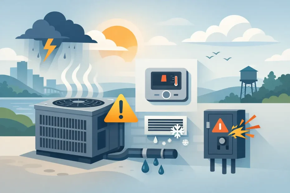 HVAC Warning Signs Central Arkansas Should Not Ignore