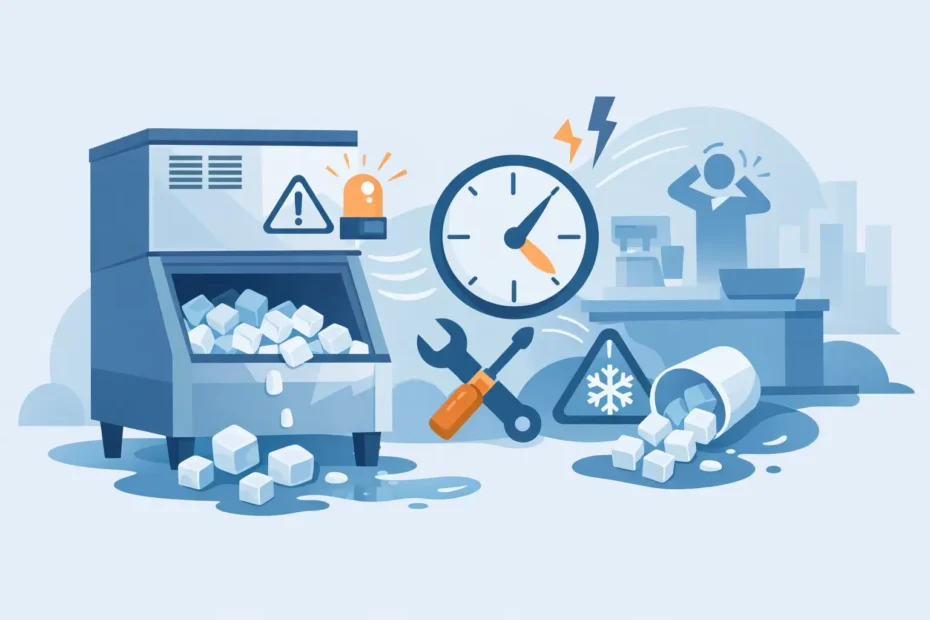 Ice Machine Problems That Can Stop Service Fast